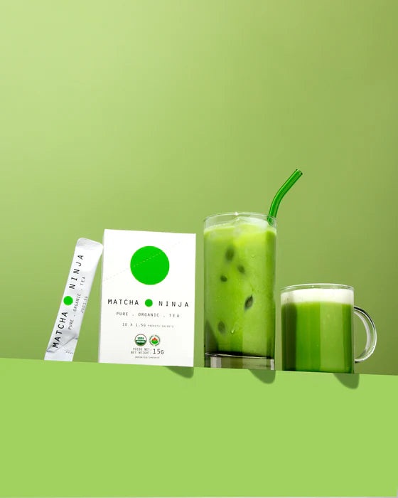 Matcha Ninja Box "Ceremonial Grade" - 10 single serving sachets