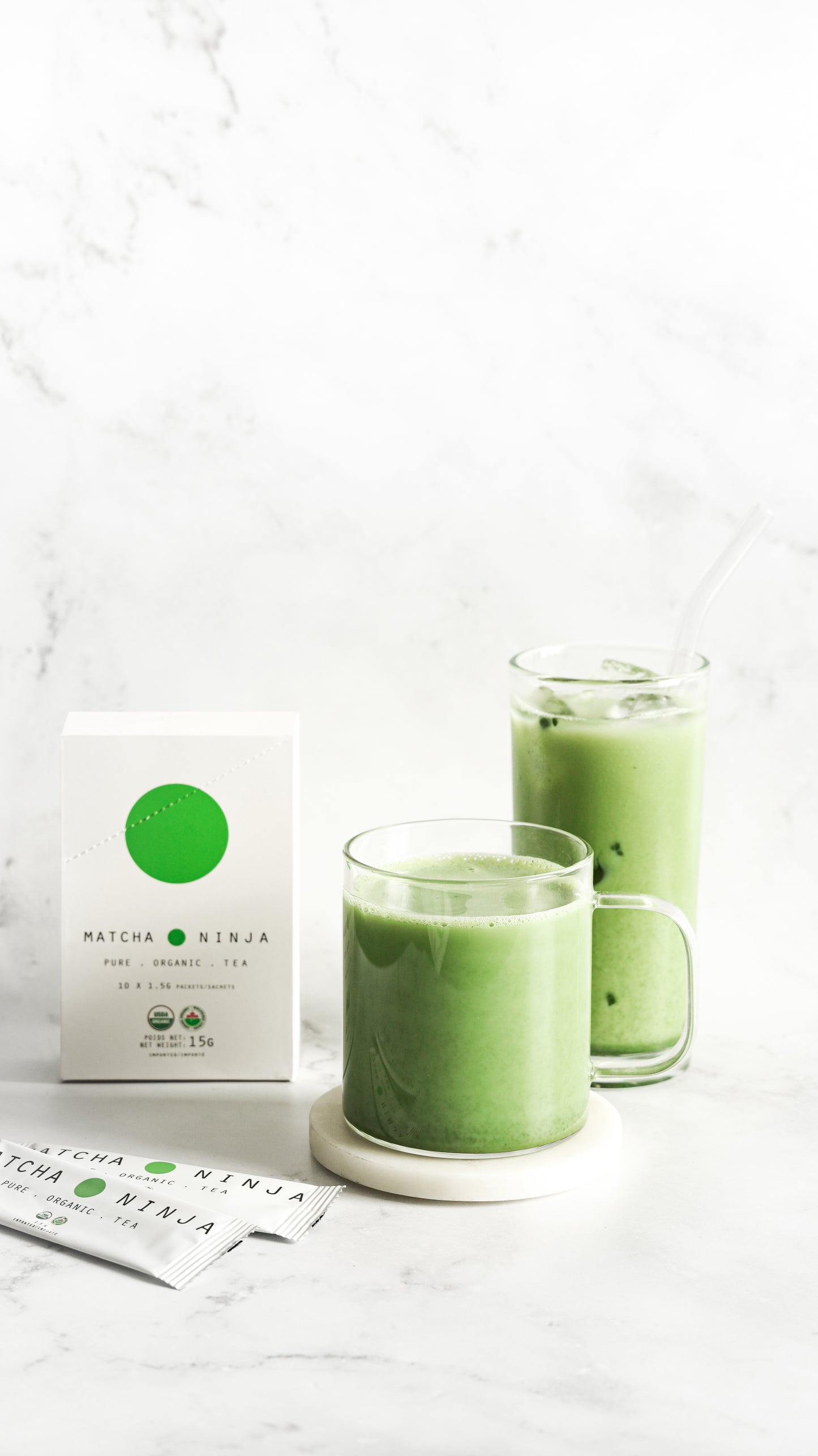 Matcha Ninja Box "Ceremonial Grade" - 10 single serving sachets
