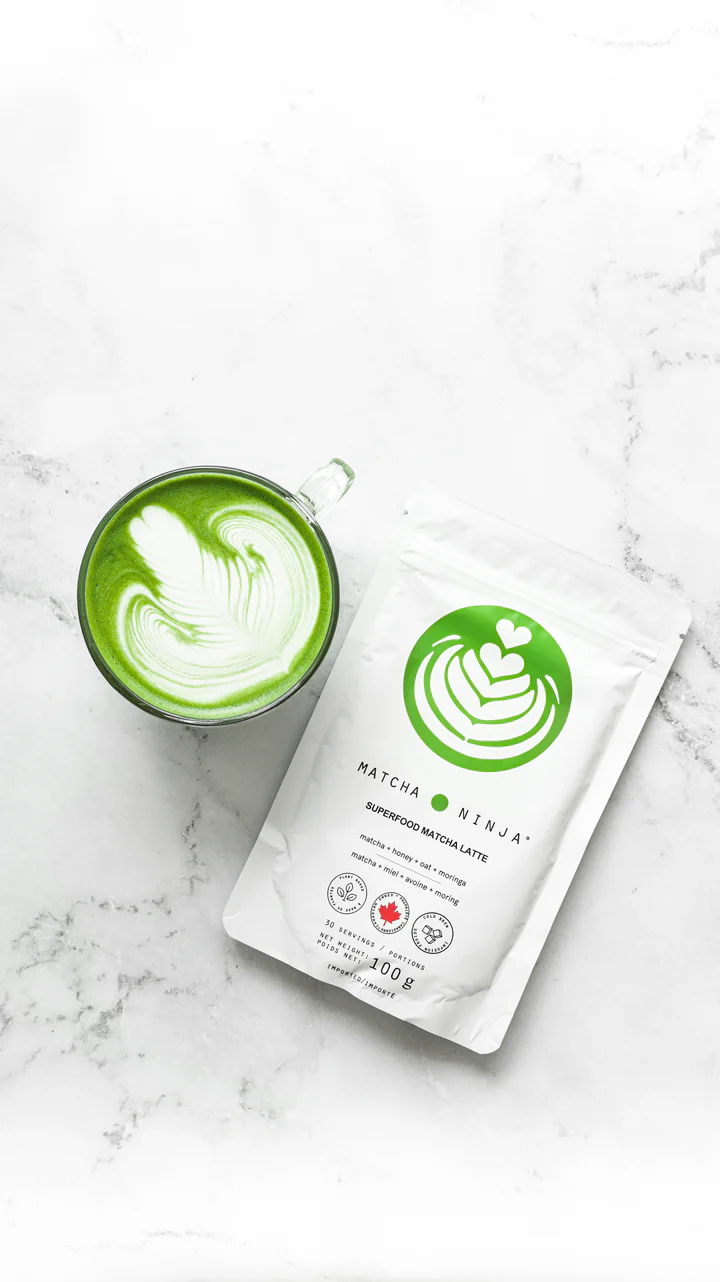 Matcha Ninja "Superfood Matcha Latte" - 100g Pouch