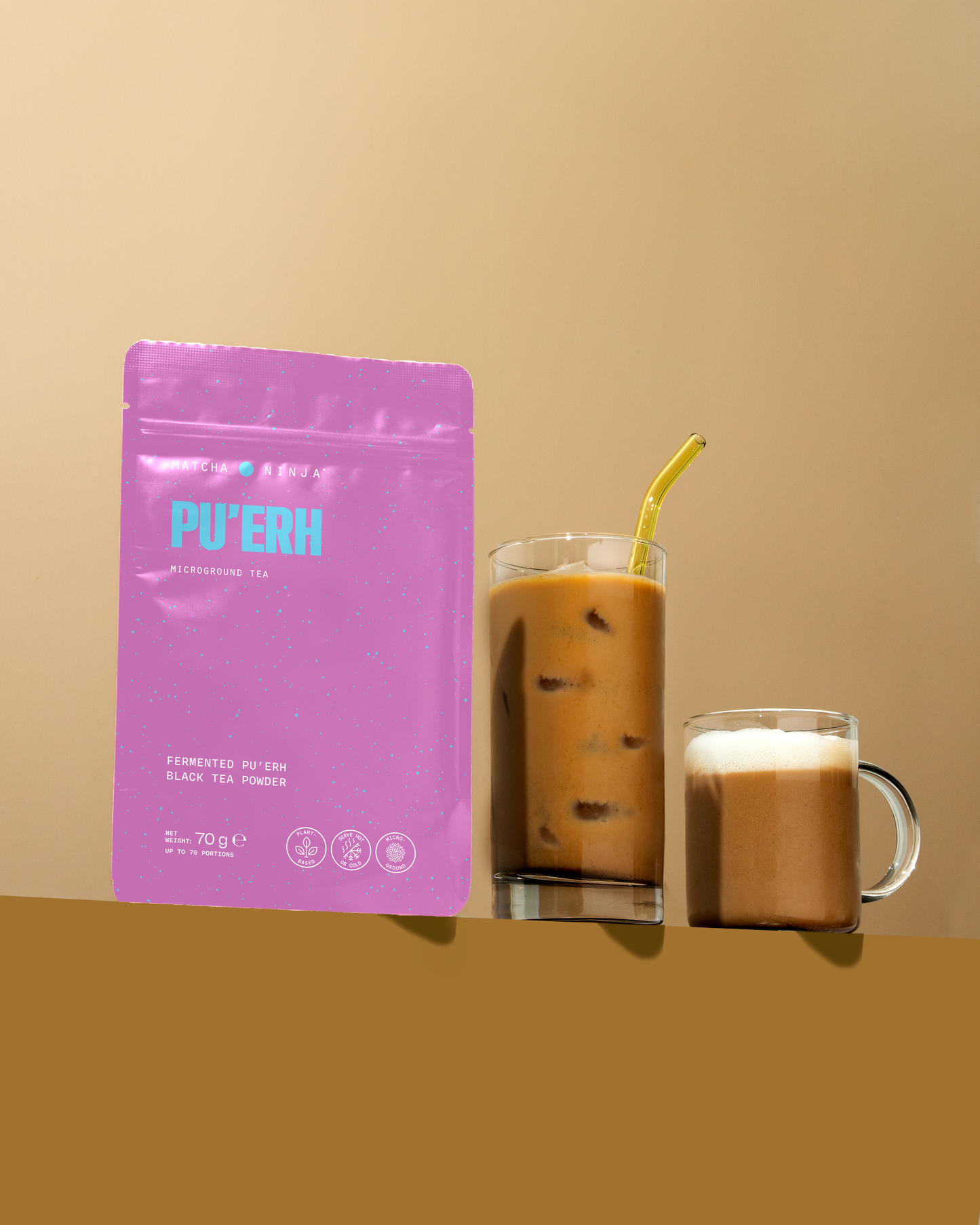 Pu'erh Ninja "Fermented Black Tea Powder" - 70g