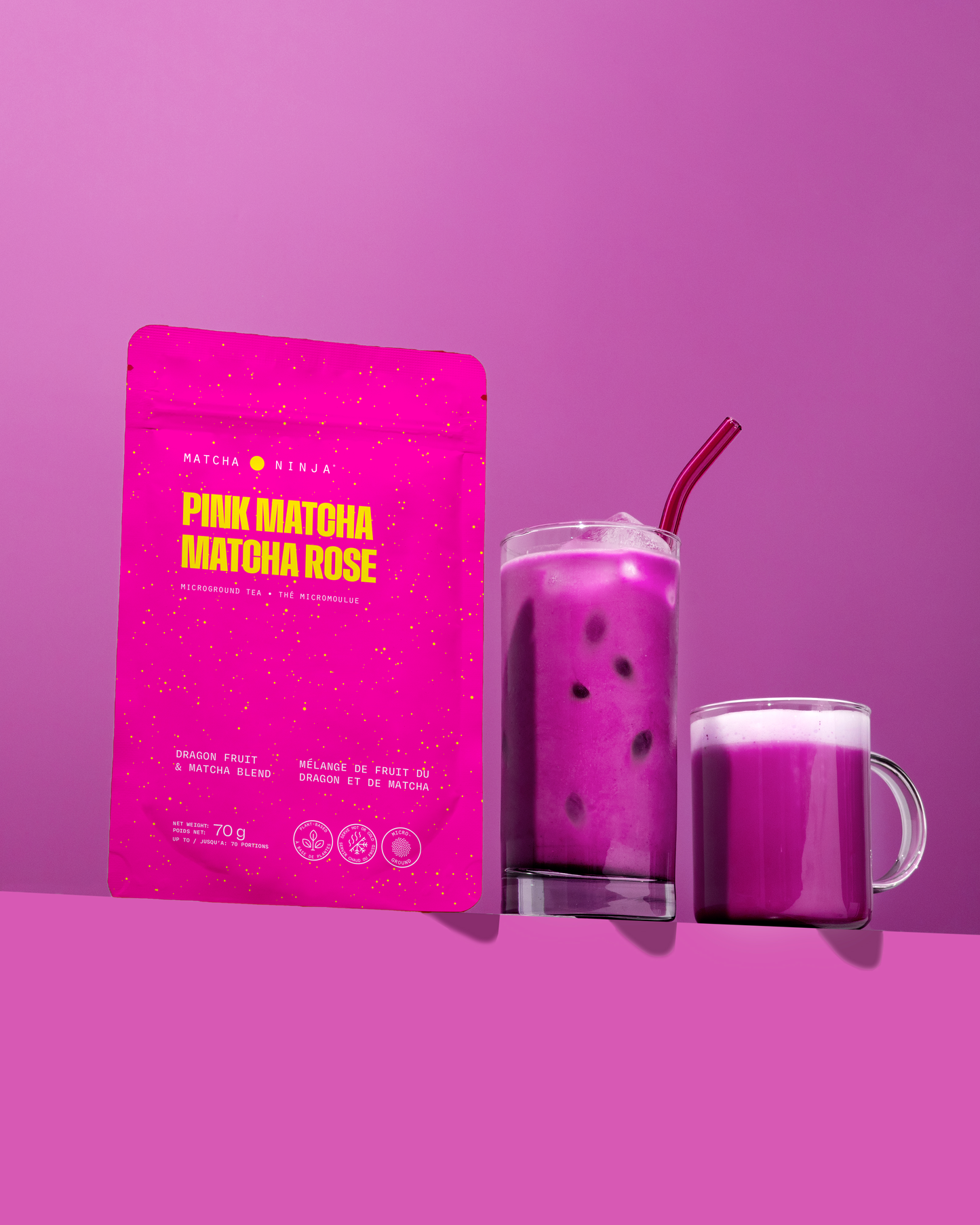 Pink Matcha 70g Pouch