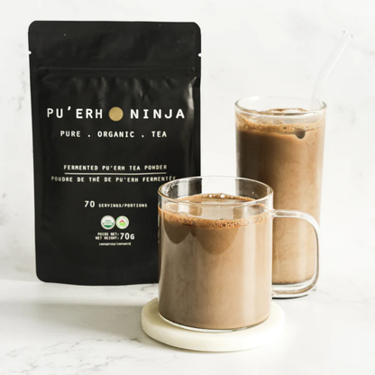 Pu'erh Ninja "Fermented Black Tea Powder" - 70 serving pouch