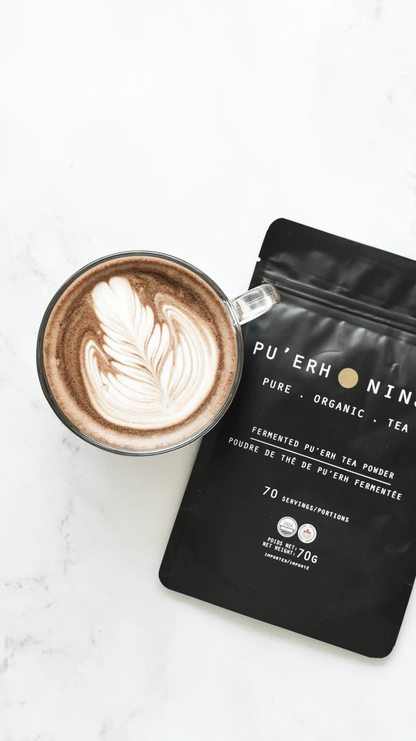 Pu'erh Ninja "Fermented Black Tea Powder" - 70 serving pouch