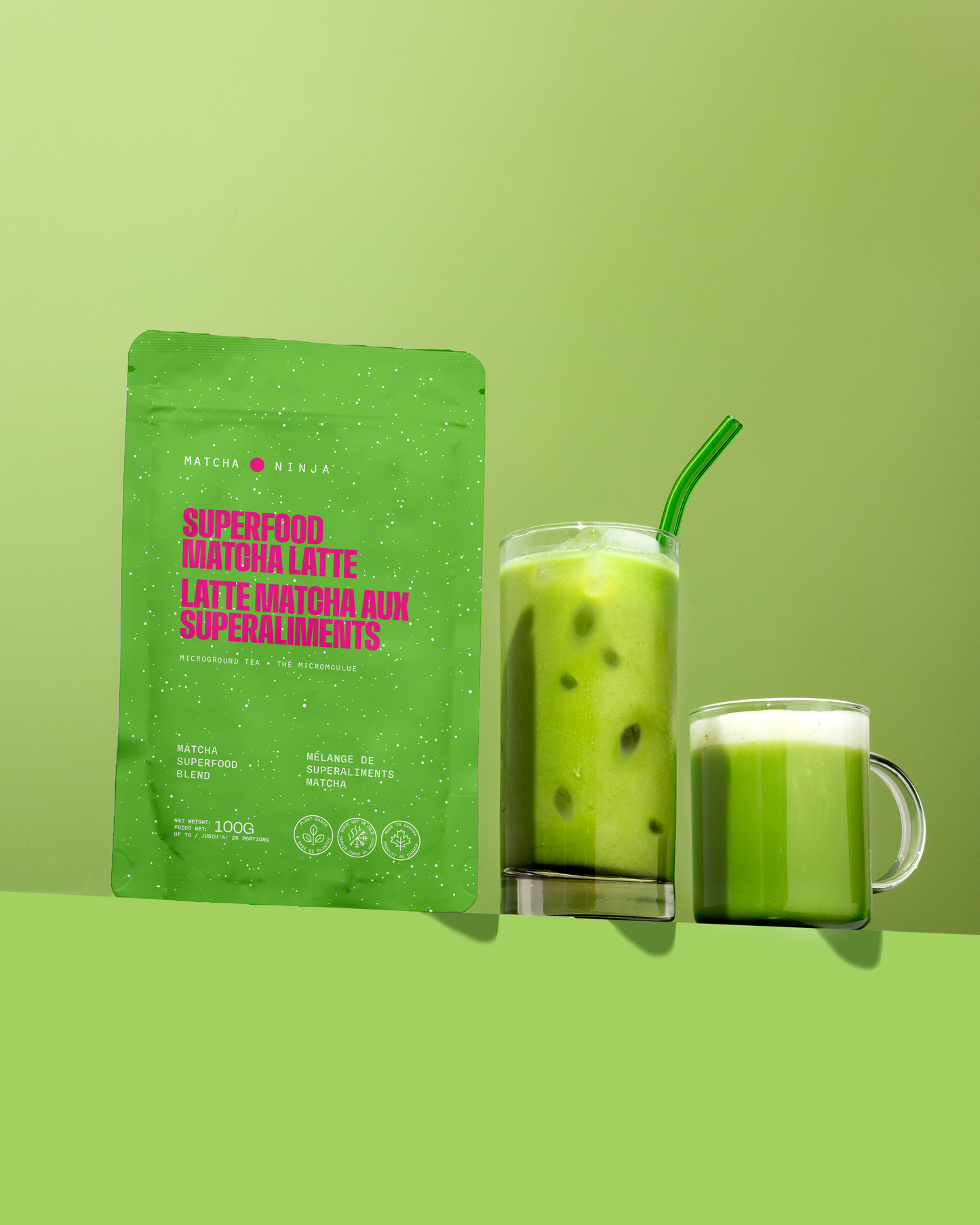 Matcha Ninja "Superfood Matcha Latte" - 100g Pouch